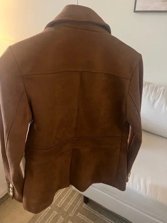 Joie Camel Blazer with Gold Buttons - Picture 2 of 3